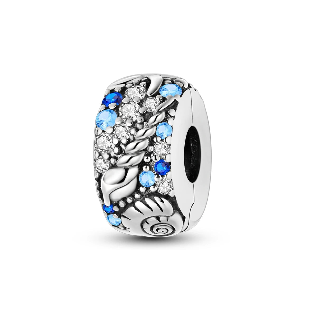 Charms Fit Original Beads 925 Sterling Silver Clip Charms Zircon Silicone Spacer Beads fit Bracelet Women DIY Gift - élise & madelyn