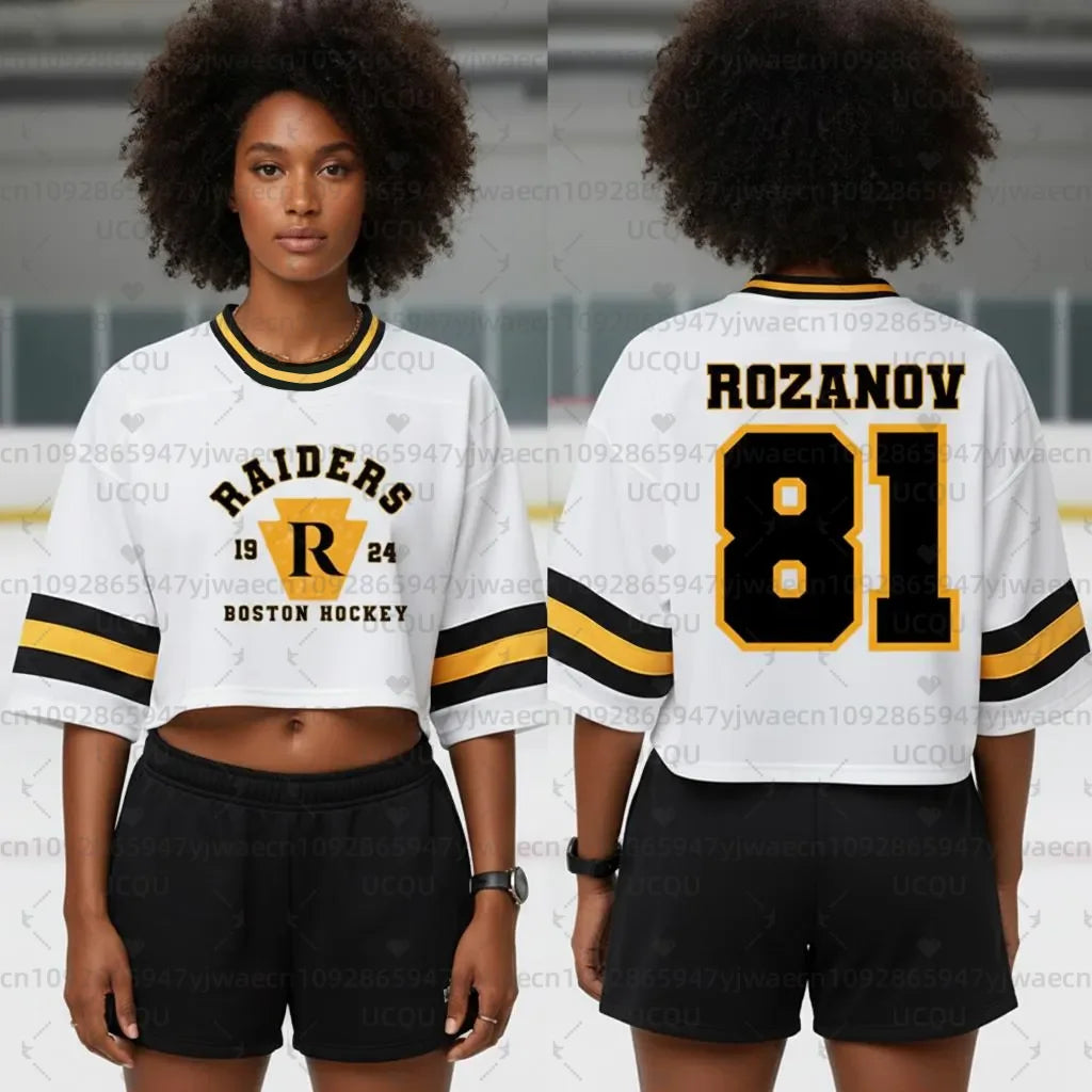Rivalry Hockey Tee – Oversized Jersey Style T-Shirt