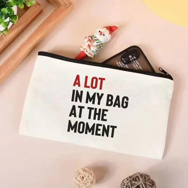 A Lot In My Bag At The Moment Tote & Pouch Collection | Swiftie-Inspired Canvas Bags - élise & madelyn