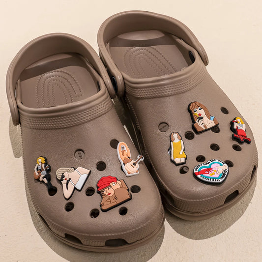 Pop Music Era Shoe Charm