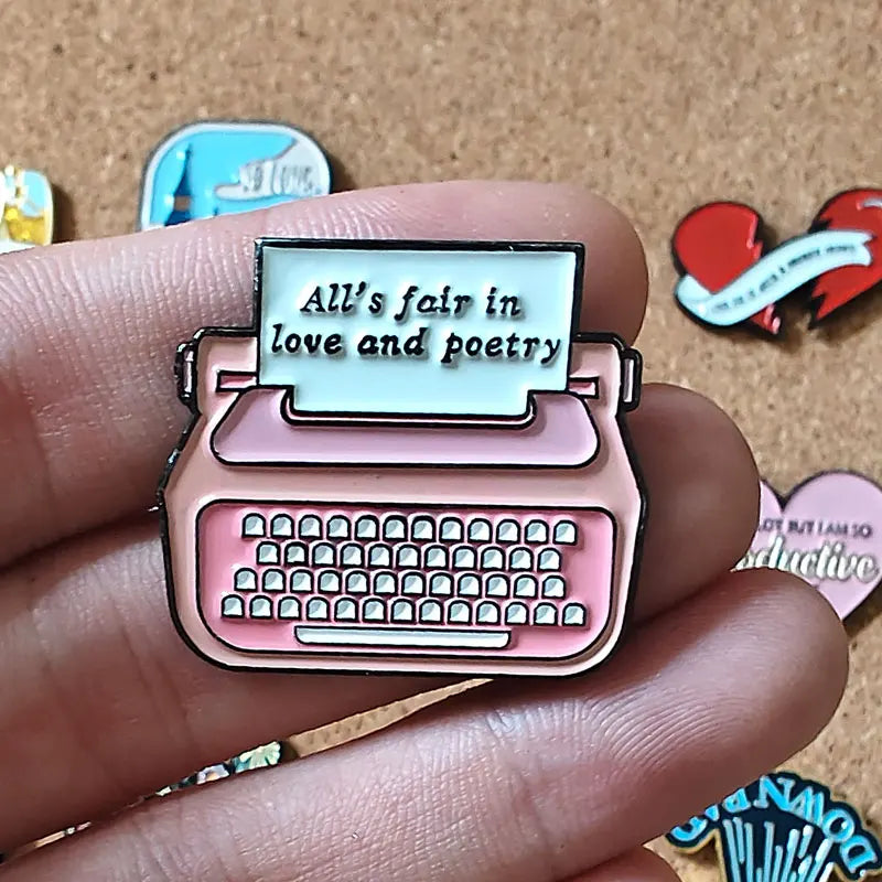 Pop Song Enamel Pin Rock Band Cartoon Brooch Stylish Jewelry Gift Backpacks For Good Friends Decorated With Lapel Badges