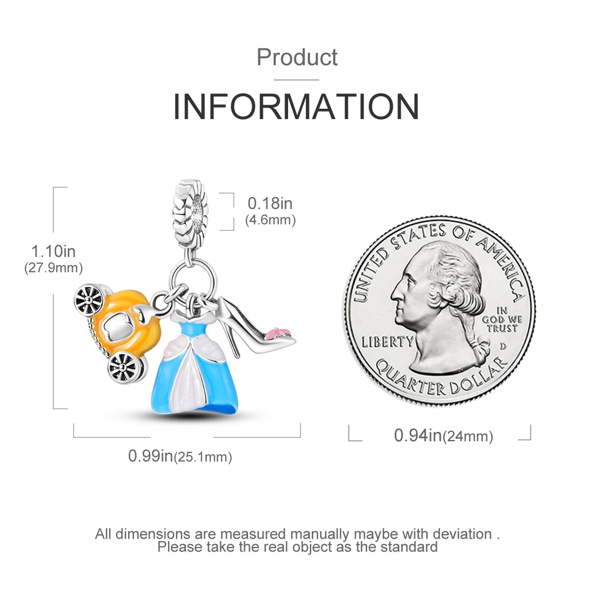 925 Silver Charms Skirt Ballet Shoes Pink Pendants Fit Original Bracelet Beads Diy For Woman Jewelry - élise & madelyn