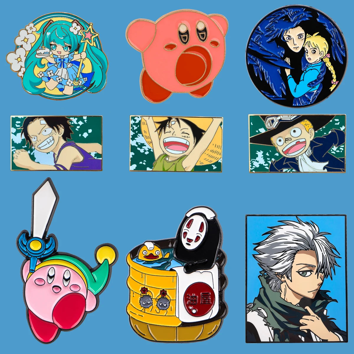 Anime Hero Enamel Pin