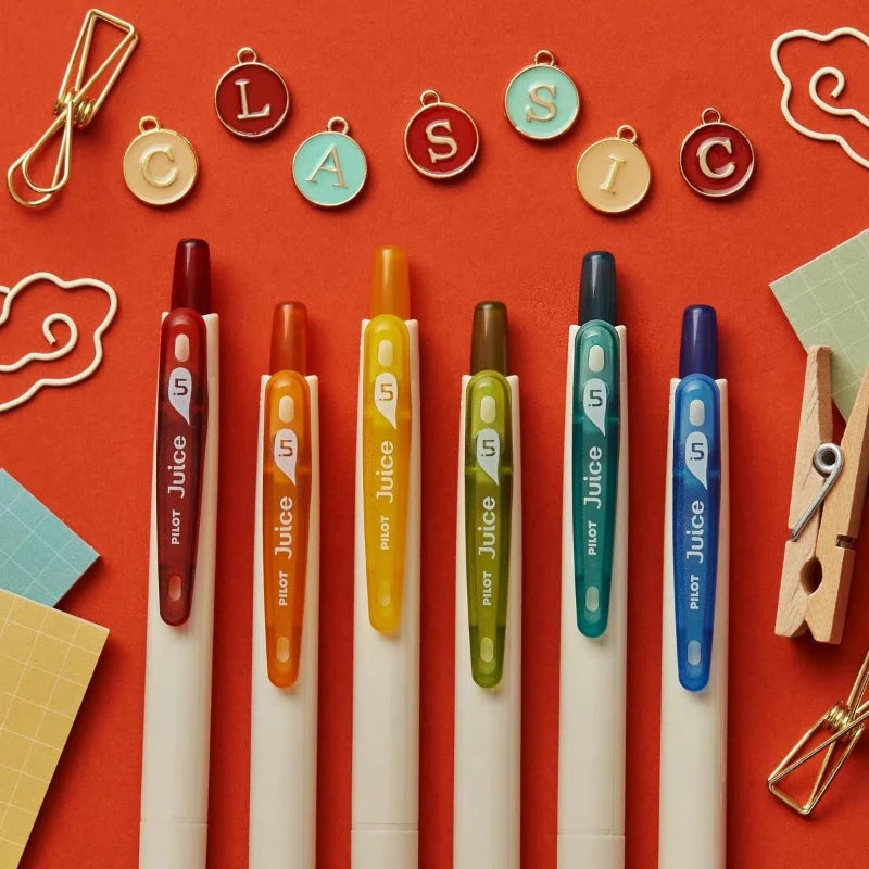 PILOT Juice Milky Pastel Limited Gel Pens,Multi-Colors 0.5mm Smooth Glide&Ergonomic Comfort For Drawing,Planner Japanese Quality