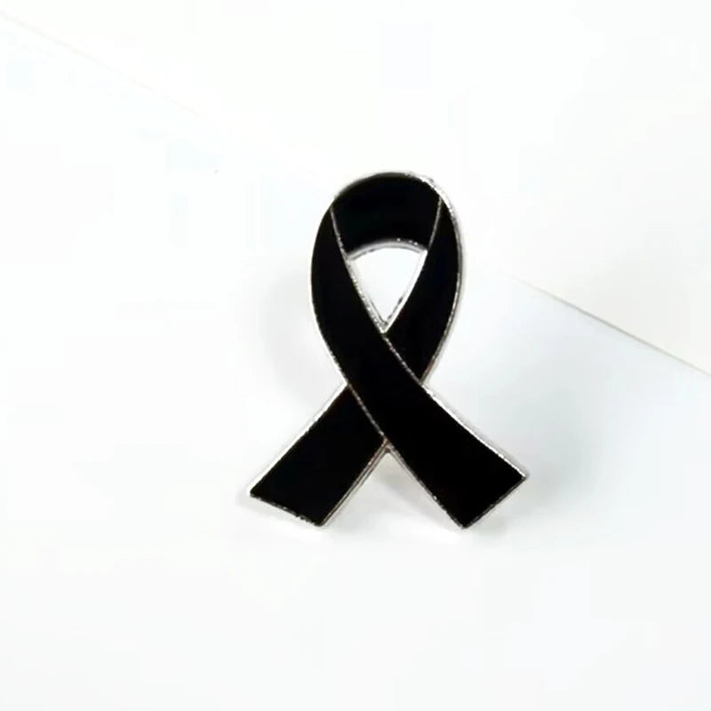 Awareness Ribbon Pins – 5, 10 or 20 Pack – Metal Brooch Lapel Pins for Domestic Violence, Alzheimer’s, Epilepsy, Lupus & Cancer Support (10 Colors)
