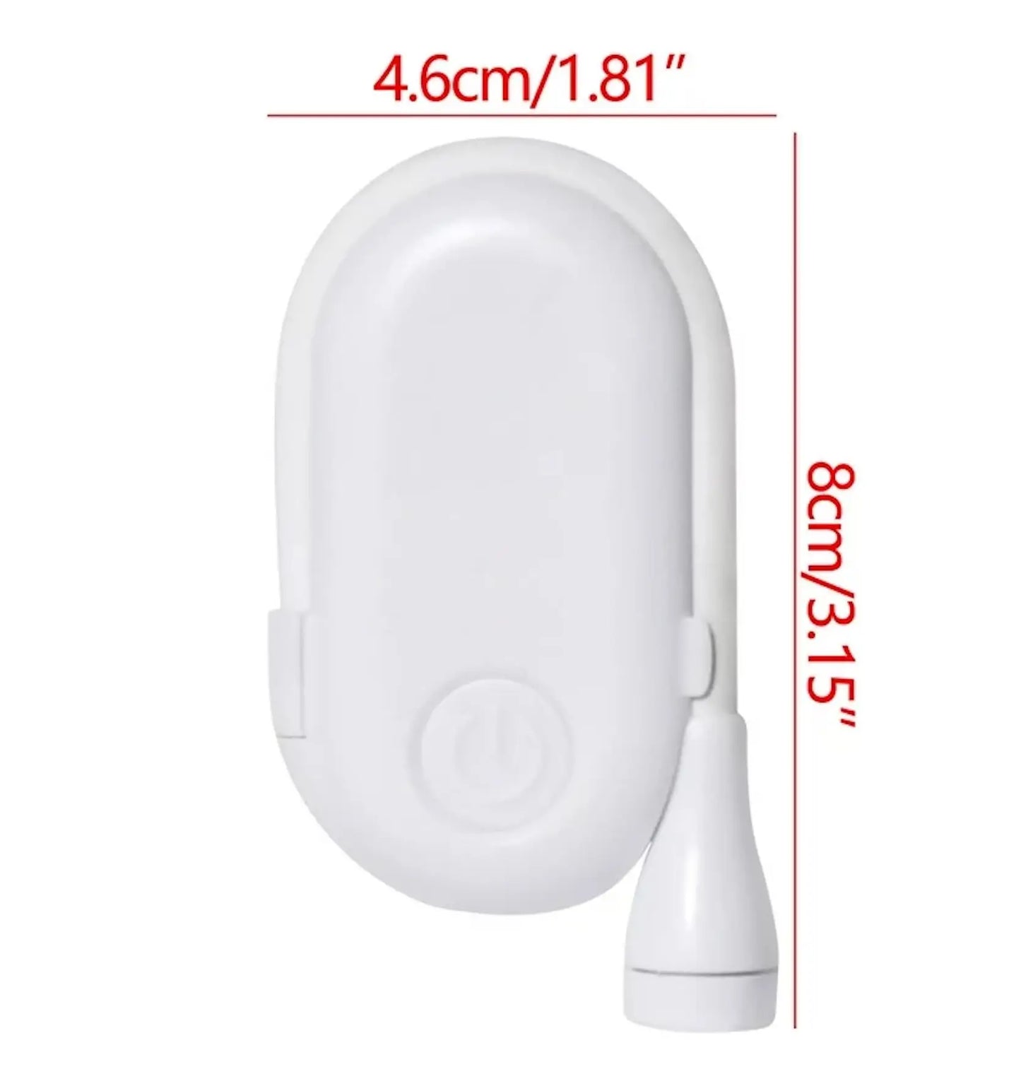 Portable Mini LED Book Light 3 Color Warm Cool White Rechargeable Clip 360° Flip Book Lamp for Travel Bedroom Reading Light - élise & madelyn
