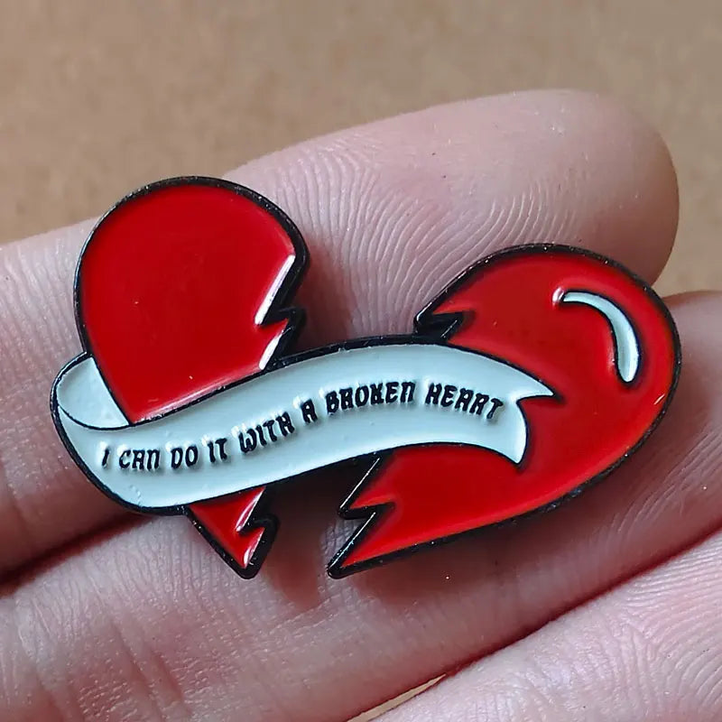 Pop Song Enamel Pin Rock Band Cartoon Brooch Stylish Jewelry Gift Backpacks For Good Friends Decorated With Lapel Badges