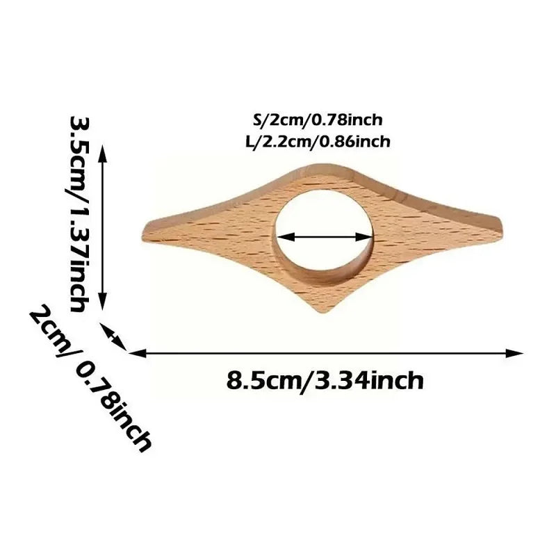 Wooden Thumb Page Holder | One-Handed Reading Aid