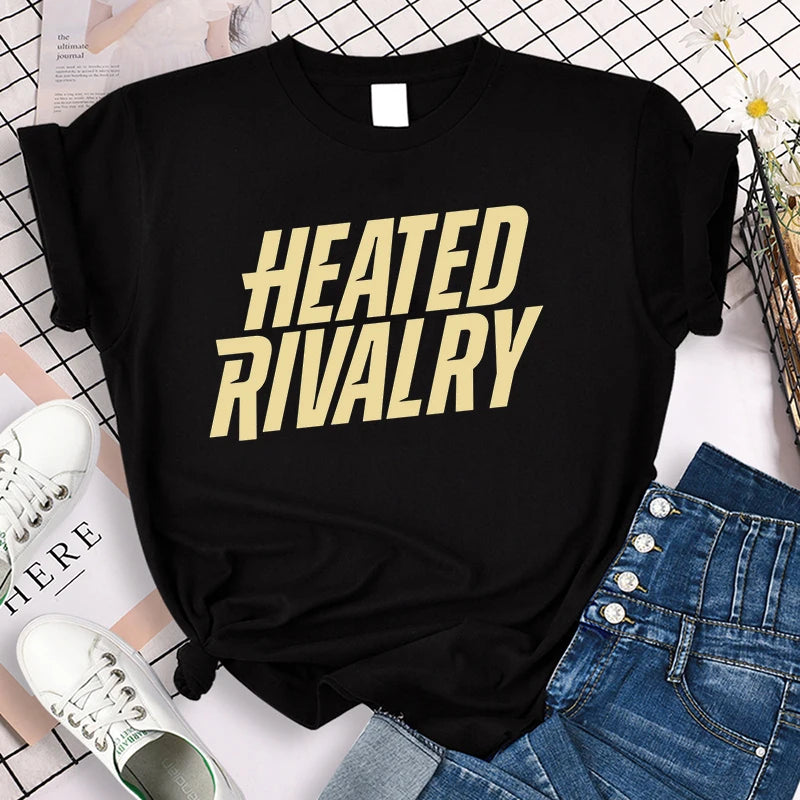 Heated Rivalry Graphic T-Shirt – Gothic Y2K Vintage Crew Neck Tee (Unisex)