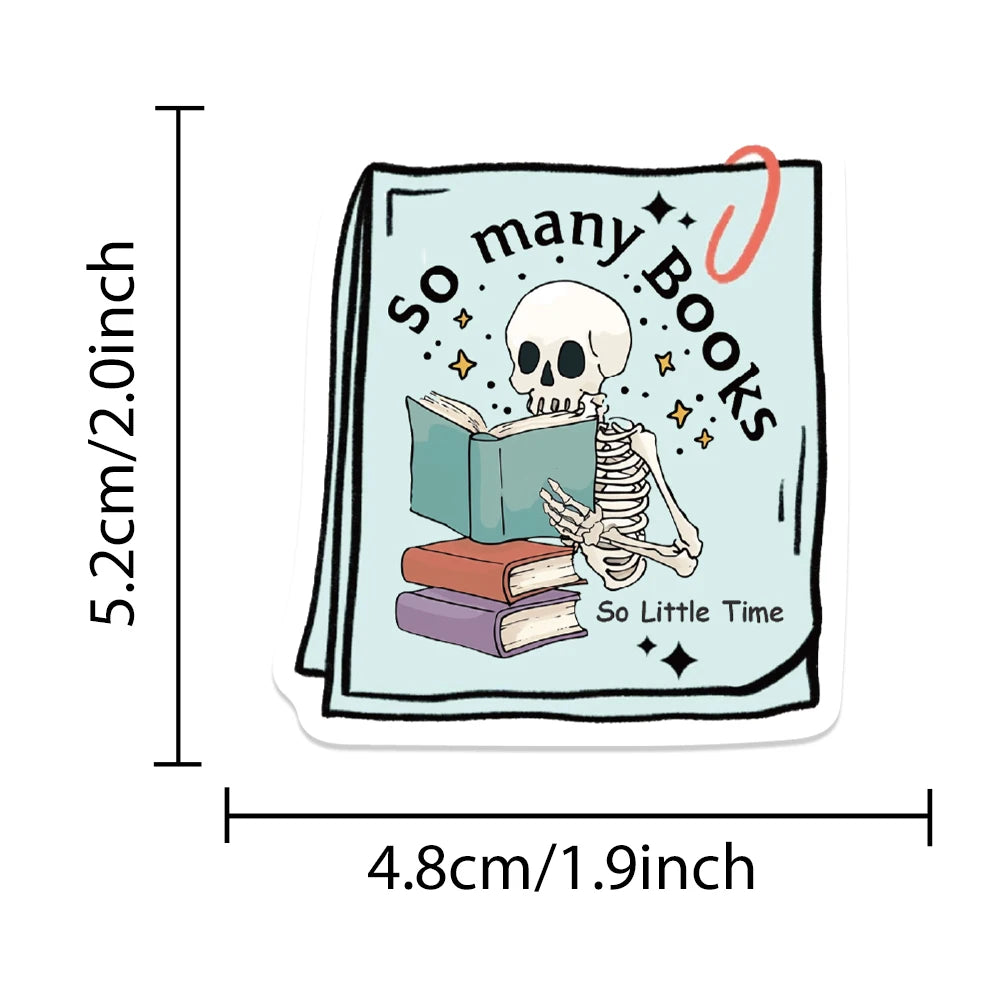 50PCS/pack Dark Romance Stickers Smutty Bookish Sticker Readers Adult Spicy Booktok Vinyl Decals Laptop IPAD Kindle Journal Deco - élise & madelyn