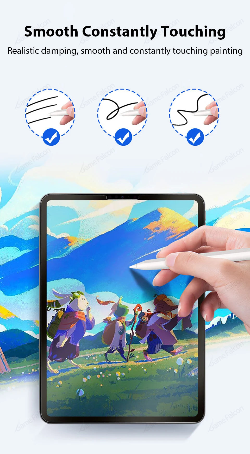 Like Paper Film Screen Protector For Ipad Pro 13 12.9 11 2025 M4 Air 4 5 3 10th 9th 8th 7th Generation Mini 6 7Matte Film Writer - élise & madelyn