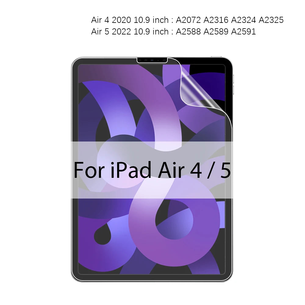 Like Paper Film Screen Protector For Ipad Pro 13 12.9 11 2025 M4 Air 4 5 3 10th 9th 8th 7th Generation Mini 6 7Matte Film Writer - élise & madelyn