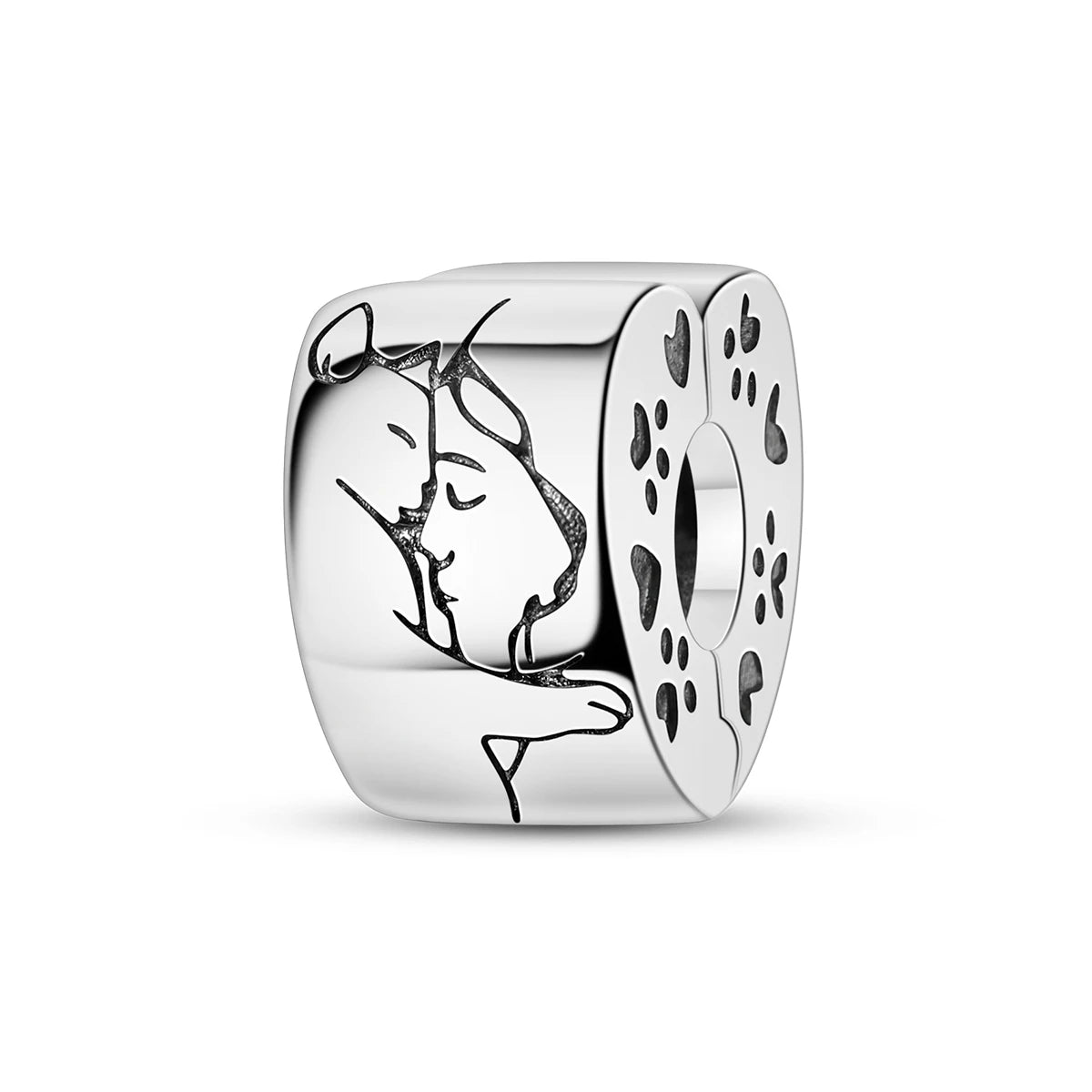 Charms Fit Original Beads 925 Sterling Silver Clip Charms Zircon Silicone Spacer Beads fit Bracelet Women DIY Gift - élise & madelyn