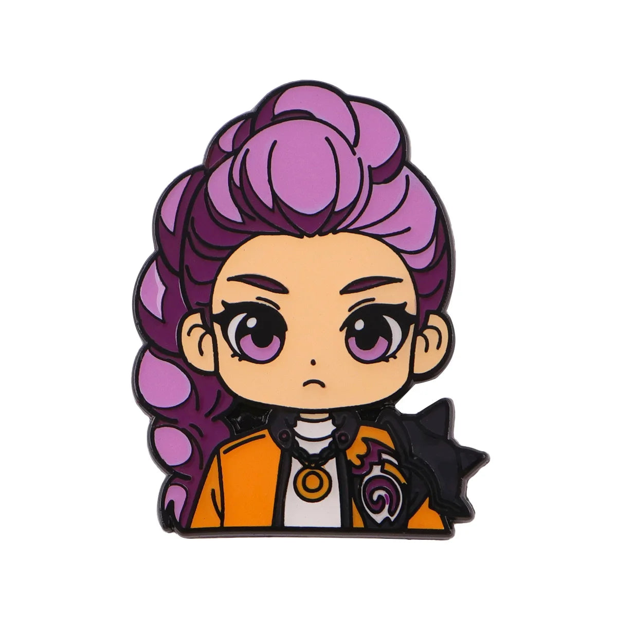 Anime Music Girl Enamel Pin