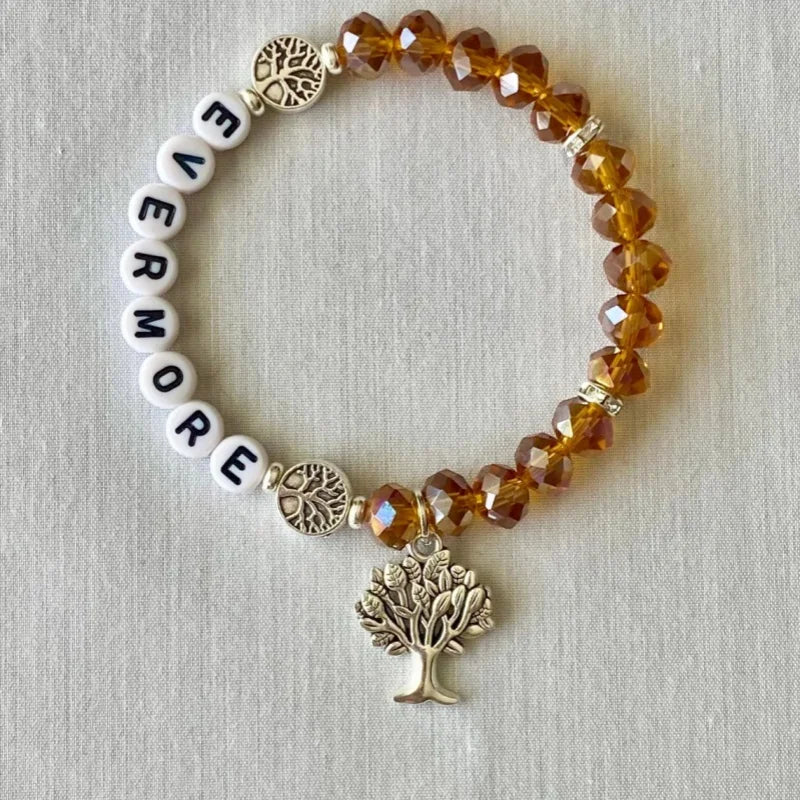 Evermore Friendship Bracelet Evermore Willow Inspired Tree Charm Bracelet Taylor Jewelry Taylor Merch Taylor Gift Ideas - élise & madelyn