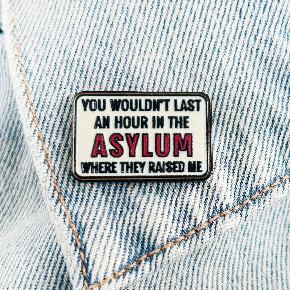 Little Old Me Inspired Enamel Pin – Empowered Lyric Energy Lapel Brooch – Music Lover Gift