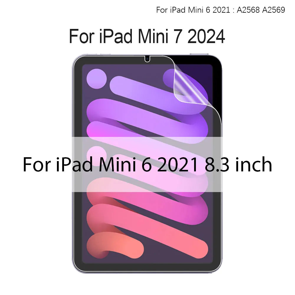 Like Paper Film Screen Protector For Ipad Pro 13 12.9 11 2025 M4 Air 4 5 3 10th 9th 8th 7th Generation Mini 6 7Matte Film Writer - élise & madelyn