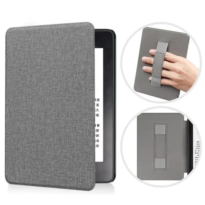 Handle Case For Kindle Paperwhite 2024 12th Generation Colorsoft 7 Inch Model No. SA569P SA568B Auto Wake/Sleep Shell Pouch 7” - élise & madelyn