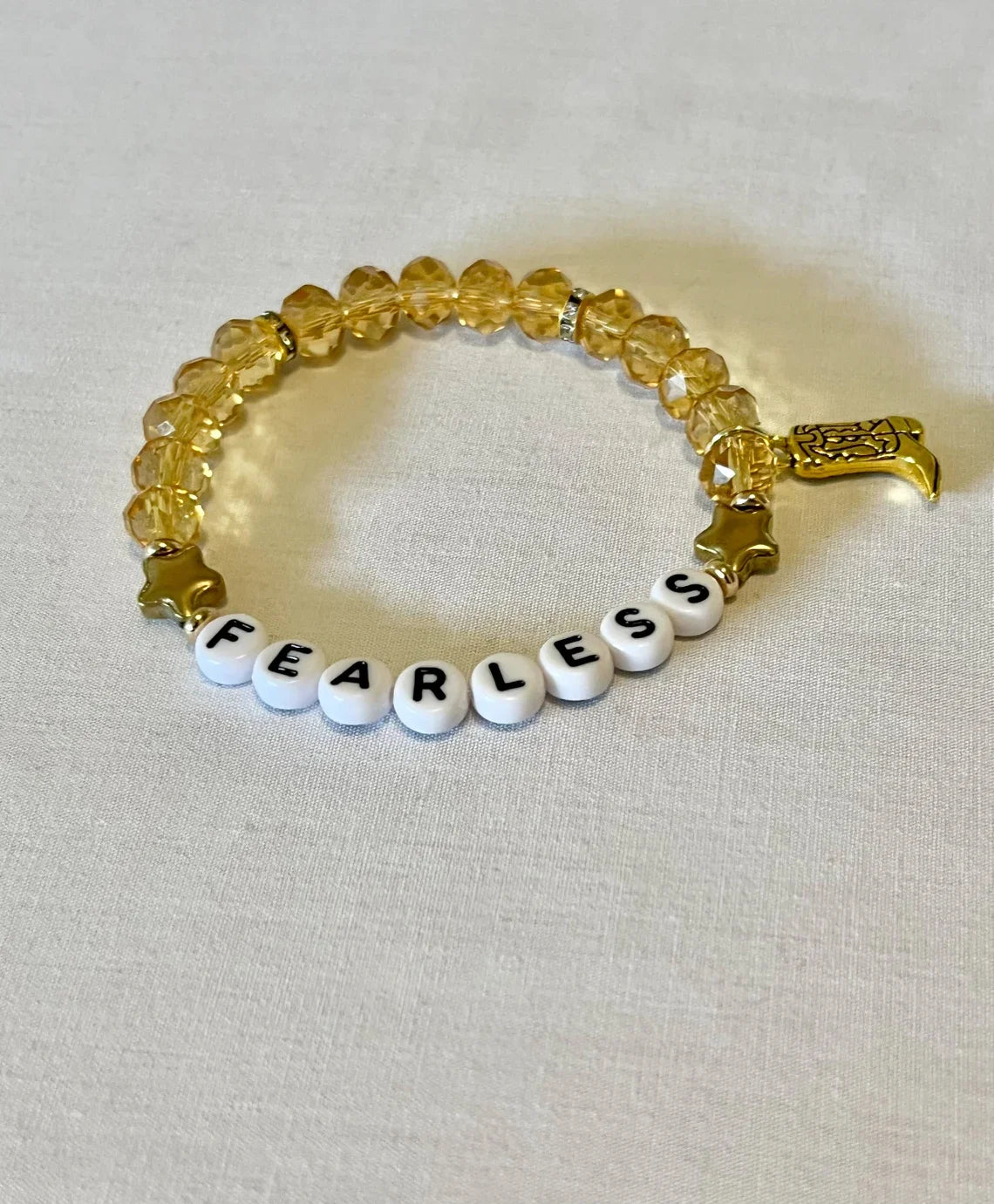 Fearless Friendship Bracelet Fearless Inspired Cowboy Boot Charm Bracelet Taylor Jewelry Taylor Merch Taylor Gift Ideas - élise & madelyn