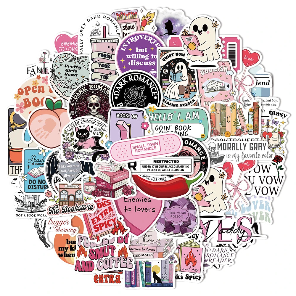 Romantic BookTok Sticker Pack - élise & madelyn