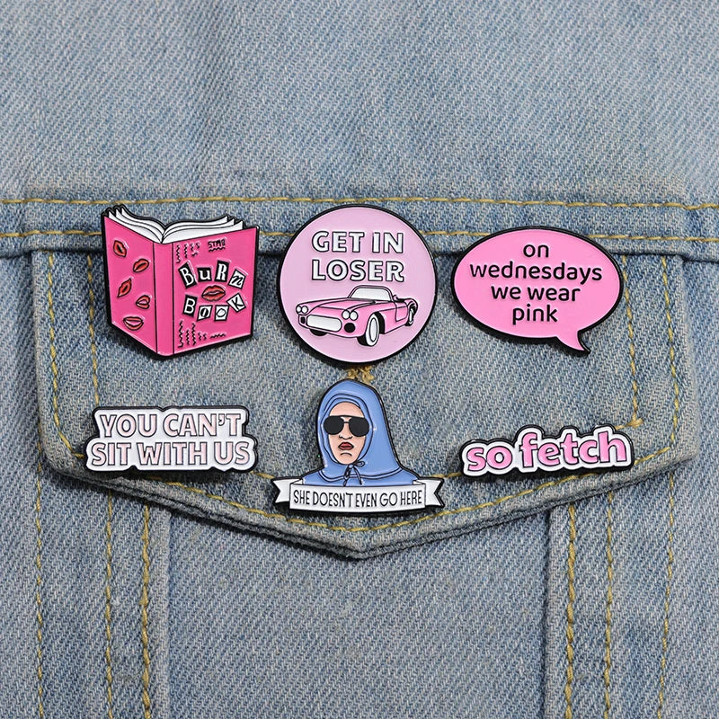 Pop Singer-Inspired Enamel Pin Sets – Aesthetic Enamel Brooches, Lyrics & Outfits | Cute Collectible Accessories for Bags, Jackets & Lanyards - élise & madelyn