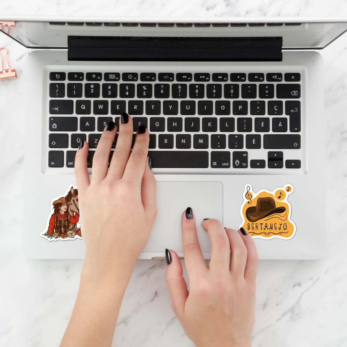 50 pcs Cowboy Style Sticker for DIY Luggage Laptop Phone Skateboard Motorcycle Bicycle Tablet Stickers Cool Sticker for Kids Toy - élise & madelyn