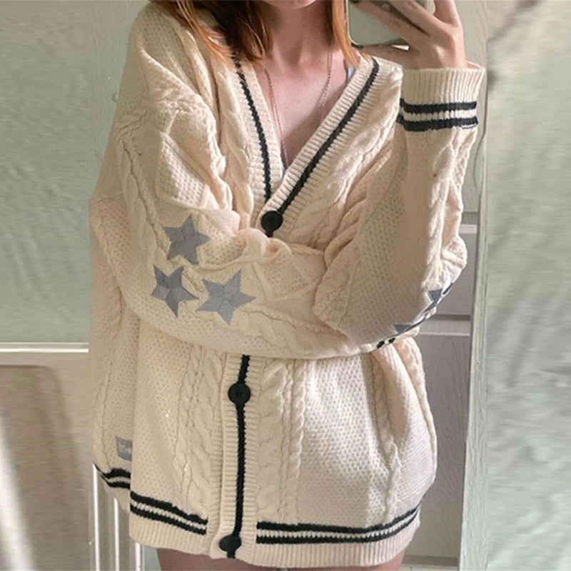 Cream Cabin Cardigan – Folklore/Evermore Inspired Cozy Knit - élise & madelyn