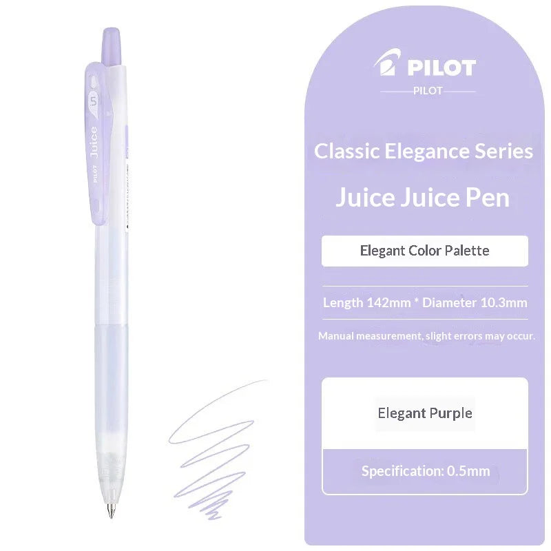 PILOT Juice Milky Pastel Limited Gel Pens,Multi-Colors 0.5mm Smooth Glide&Ergonomic Comfort For Drawing,Planner Japanese Quality