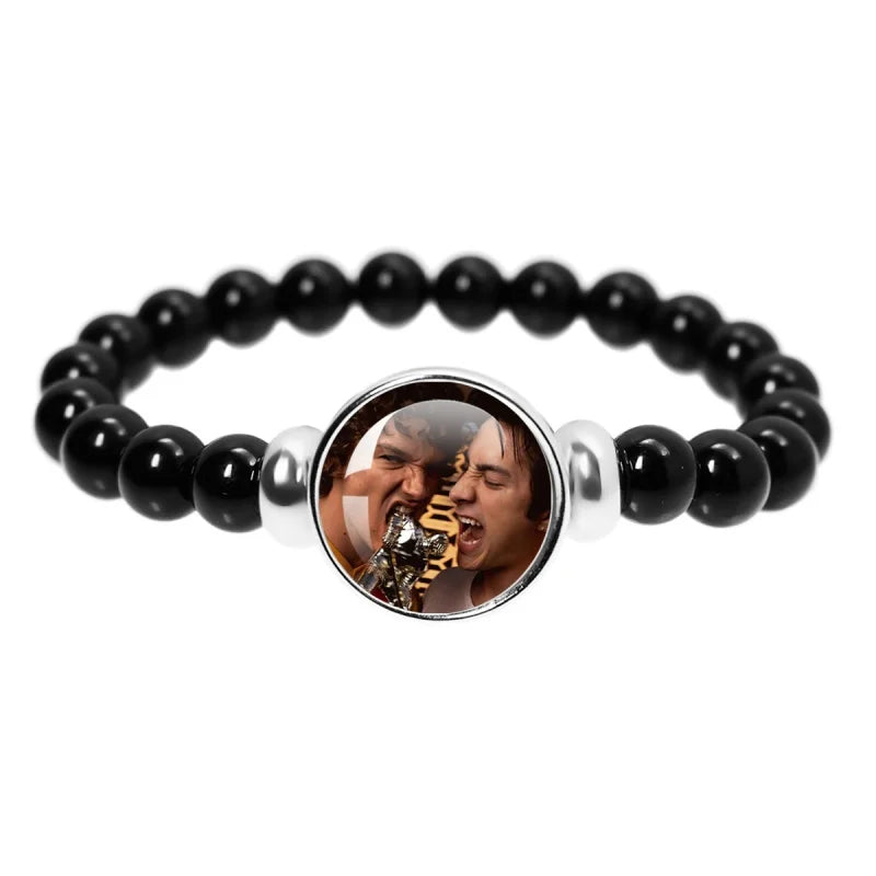 Book Boyfriend Bracelet – Black Bead Reader Accessory