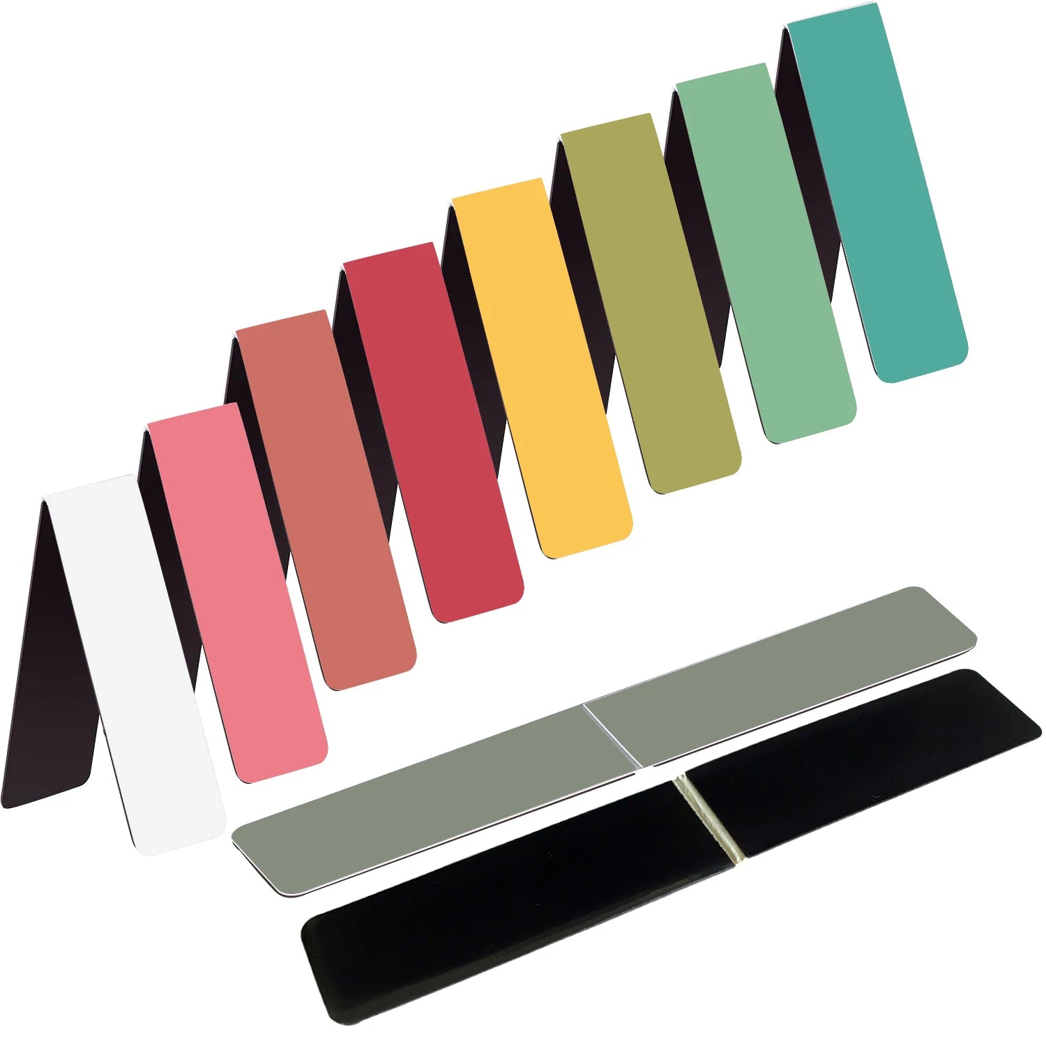 10Pieces Bookmarks, Magnetic Bookmarks for Women, Men, Book Lovers, Page Markers for Students Teachers Reading - élise & madelyn