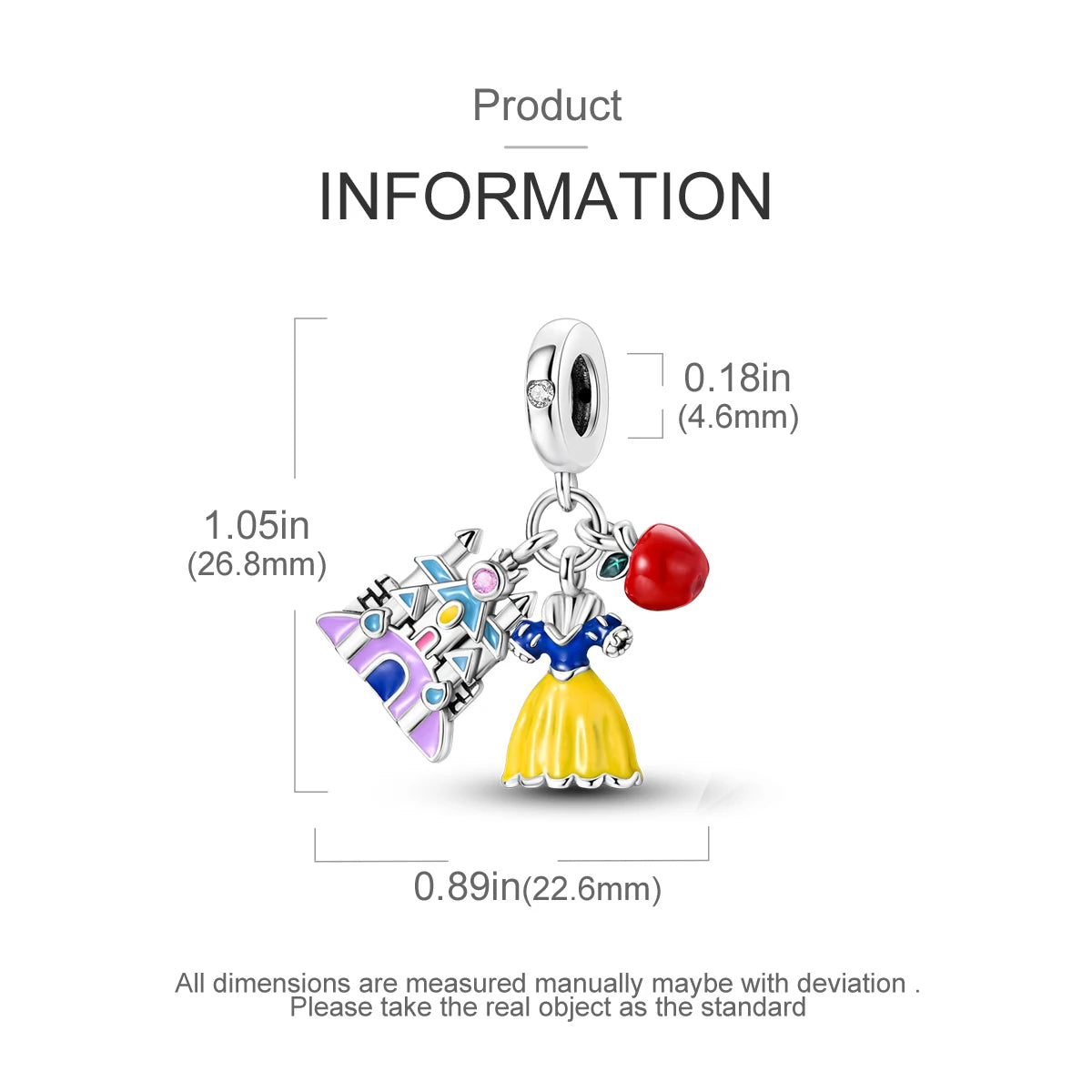 925 Silver Charms Skirt Ballet Shoes Pink Pendants Fit Original Bracelet Beads Diy For Woman Jewelry - élise & madelyn